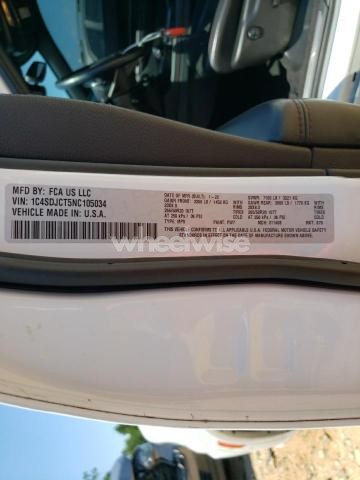 Photo 8 of 2022 DODGE DURANGO R/T (VIN 1C4SDJCT5NC105034)