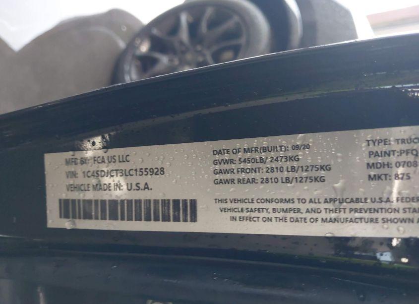 Photo 9 of 2023 Dodge Durango R/T PLUS AWD (VIN 1C4SDJCT5PC626855)