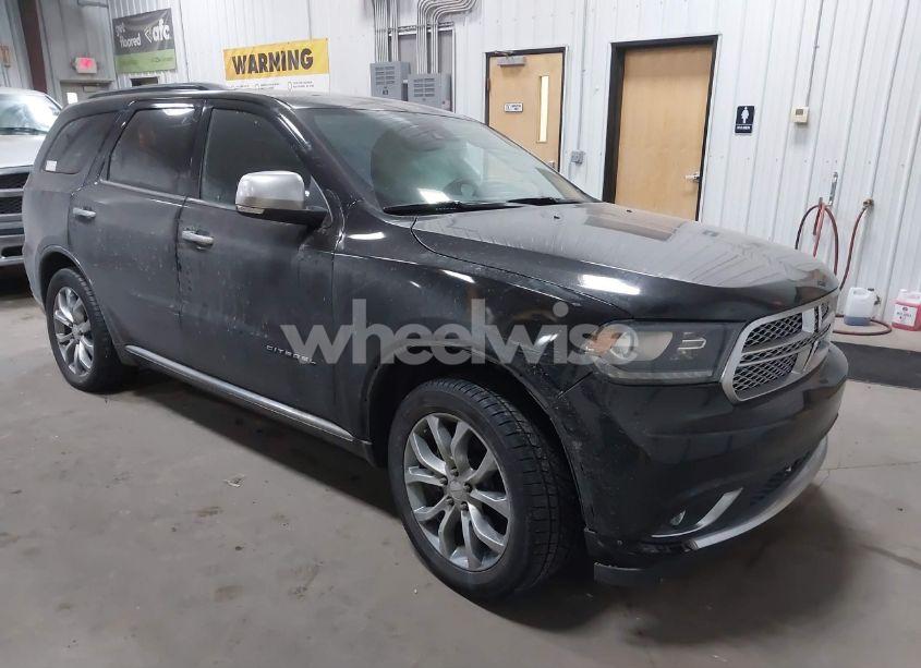 2017 Dodge Durango CITADEL ANODIZED PLATINUM AWD (VIN 1C4SDJET4HC629891) main photo