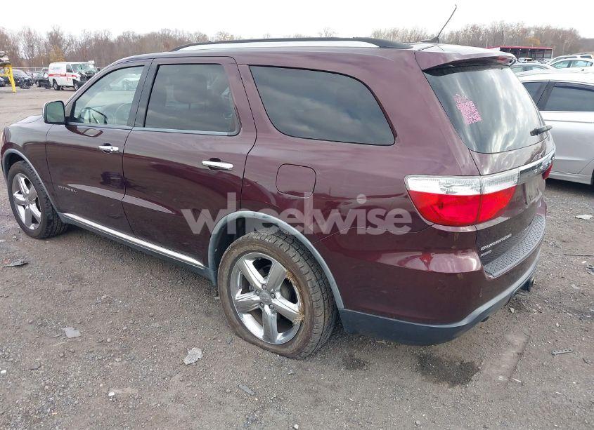 Photo 3 of 2012 Dodge Durango CITADEL (VIN 1C4SDJET6CC183073)