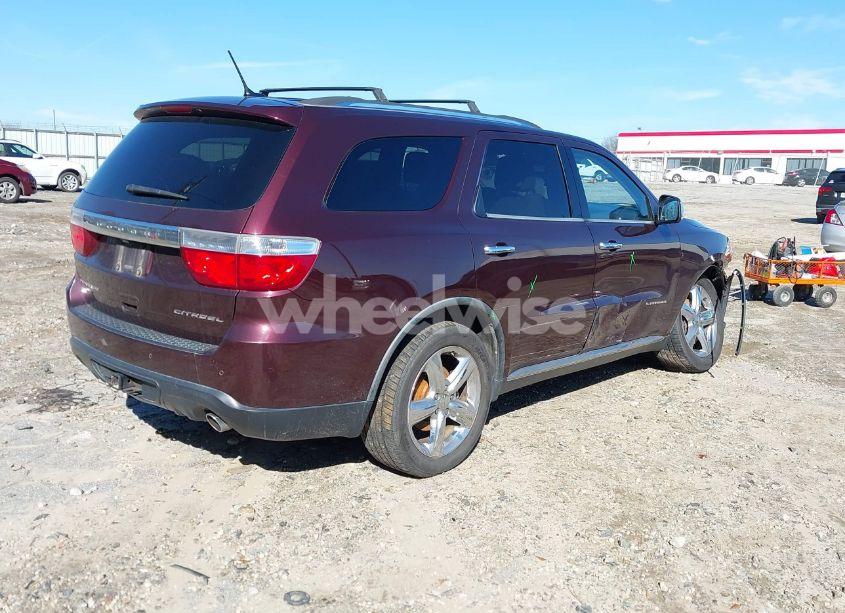 Photo 4 of 2012 Dodge Durango CITADEL (VIN 1C4SDJETXCC192584)