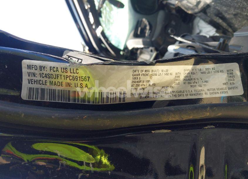 Photo 9 of 2023 Dodge Durango PURSUIT AWD (VIN 1C4SDJFT1PC691567)