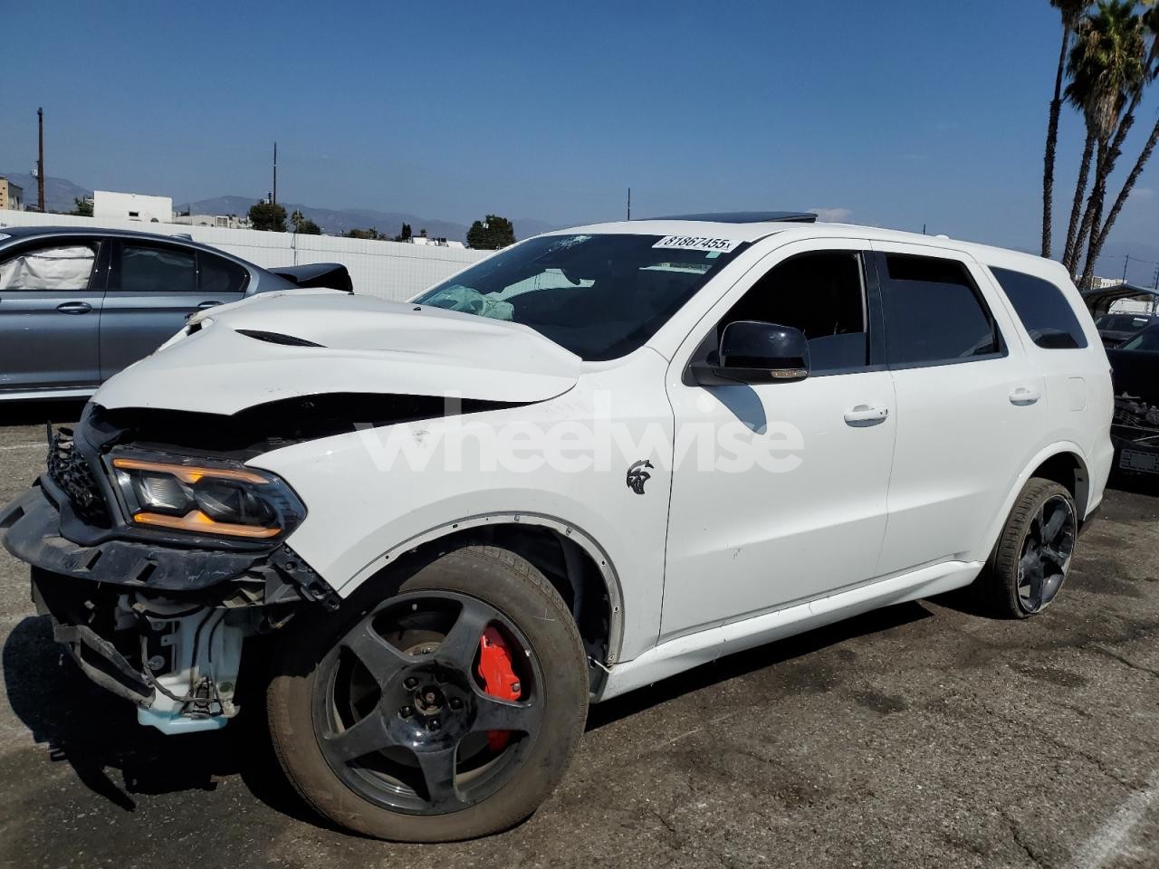 2021 DODGE DURANGO SRT HELLCAT (VIN 1C4SDJH9XMC788649) main photo
