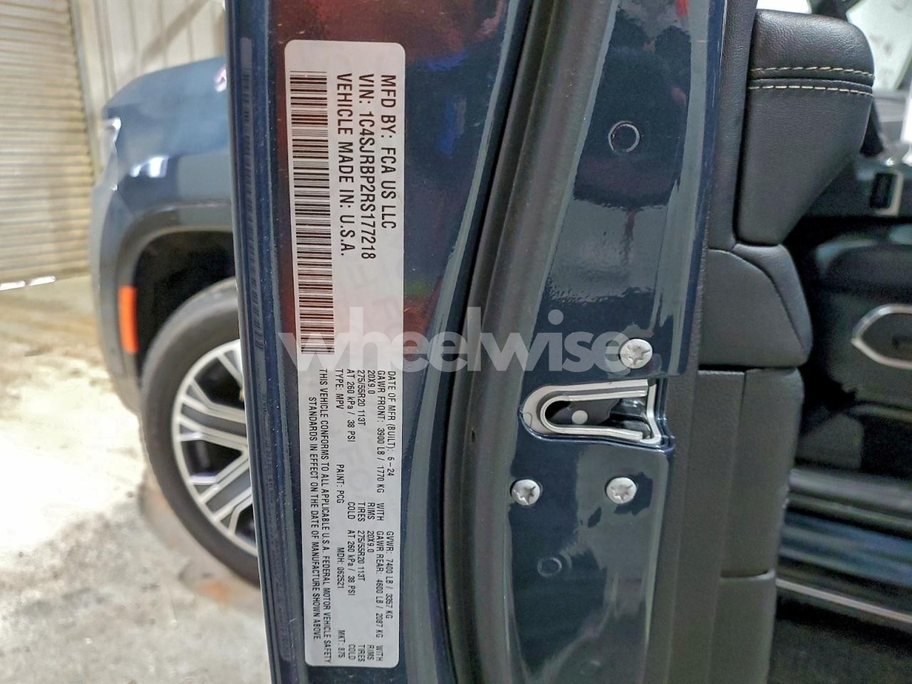 Photo 14 of 2024 JEEP WAGONEER L SERIES II N/A (VIN 1C4SJRBP2RS177218)