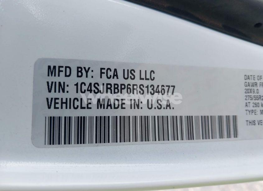 Photo 9 of 2024 Jeep Wagoneer L SERIES II 4X2 (VIN 1C4SJRBP6RS134677)