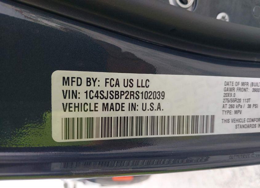 Photo 9 of 2024 Jeep Wagoneer L (VIN 1C4SJSBP2RS102039)