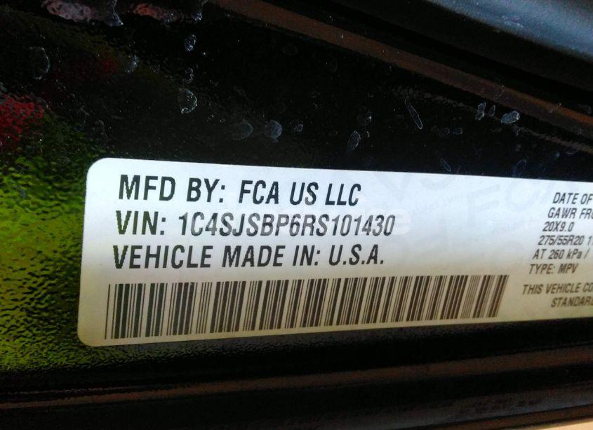 Photo 9 of 2024 Jeep Wagoneer L SERIES II 4X4 (VIN 1C4SJSBP6RS101430)