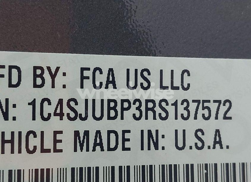 Photo 9 of 2024 Jeep Wagoneer SERIES II 4X2 (VIN 1C4SJUBP3RS137572)