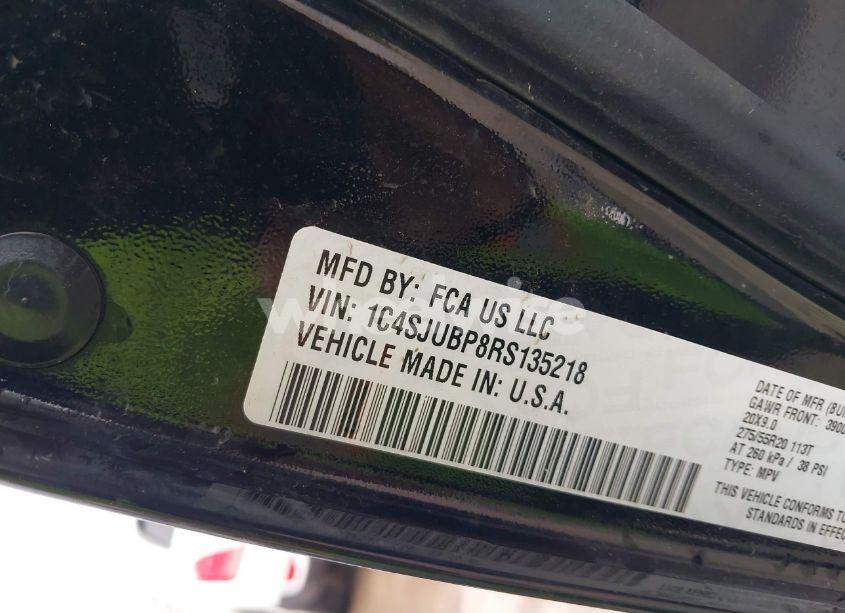 Photo 9 of 2024 Jeep Wagoneer SERIES II 4X2 (VIN 1C4SJUBP8RS135218)