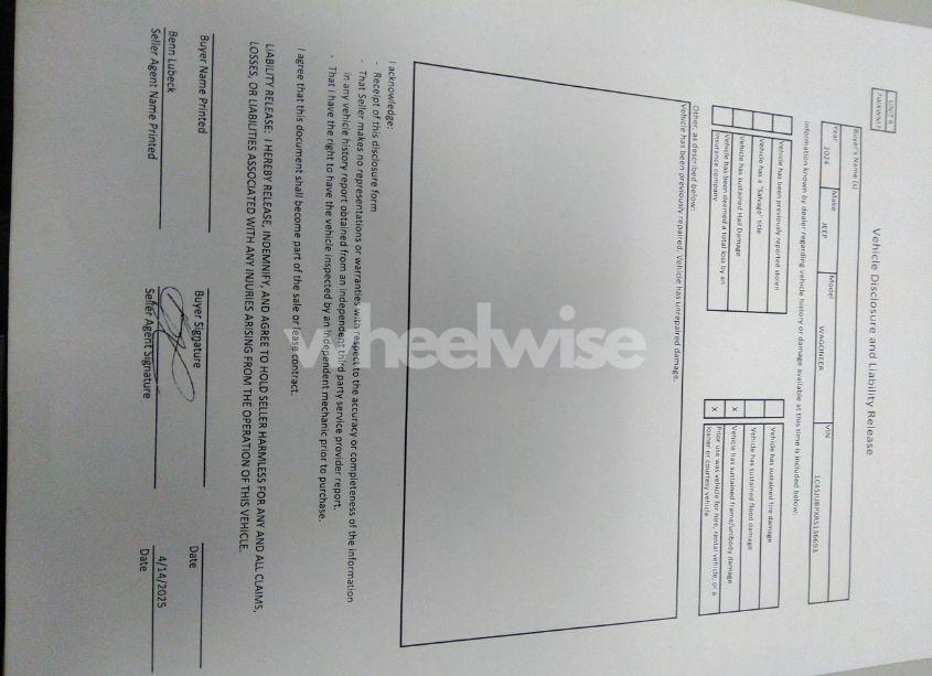 Photo 18 of 2024 Jeep Wagoneer SERIES II 4X2 (VIN 1C4SJUBPXRS136693)