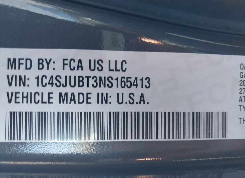 Photo 9 of 2022 Jeep Wagoneer SERIES II 4X2 (VIN 1C4SJUBT3NS165413)