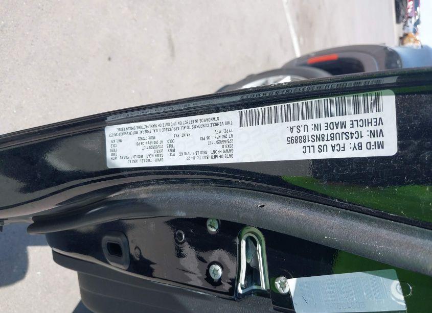 Photo 9 of 2022 Jeep Wagoneer SERIES II 4X2 (VIN 1C4SJUBT8NS188895)