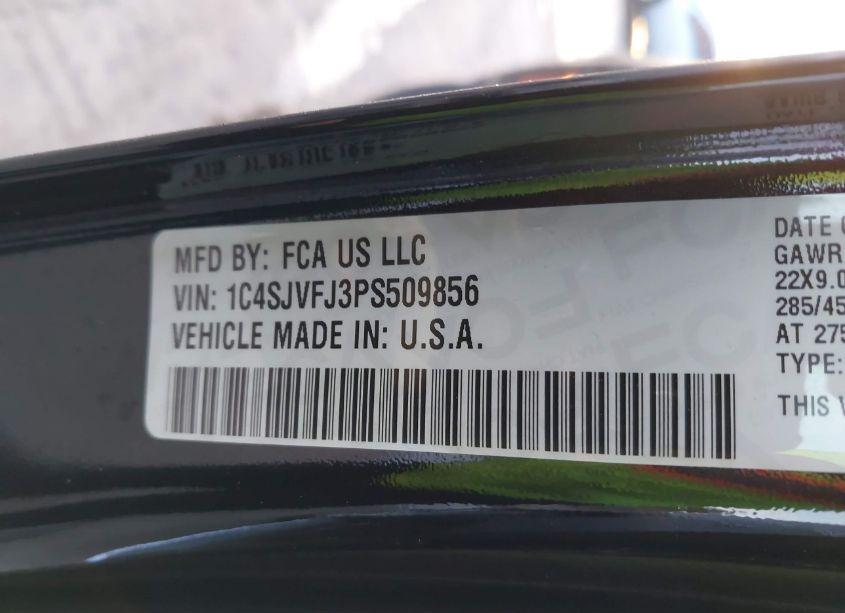 Photo 9 of 2023 Jeep Grand WAGONEER OBSIDIAN 4X4 (VIN 1C4SJVFJ3PS509856)