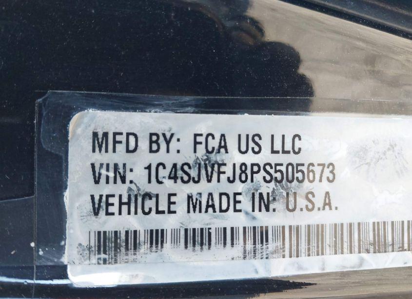 Photo 9 of 2023 Jeep Grand WAGONEER OBSIDIAN 4X4 (VIN 1C4SJVFJ8PS505673)