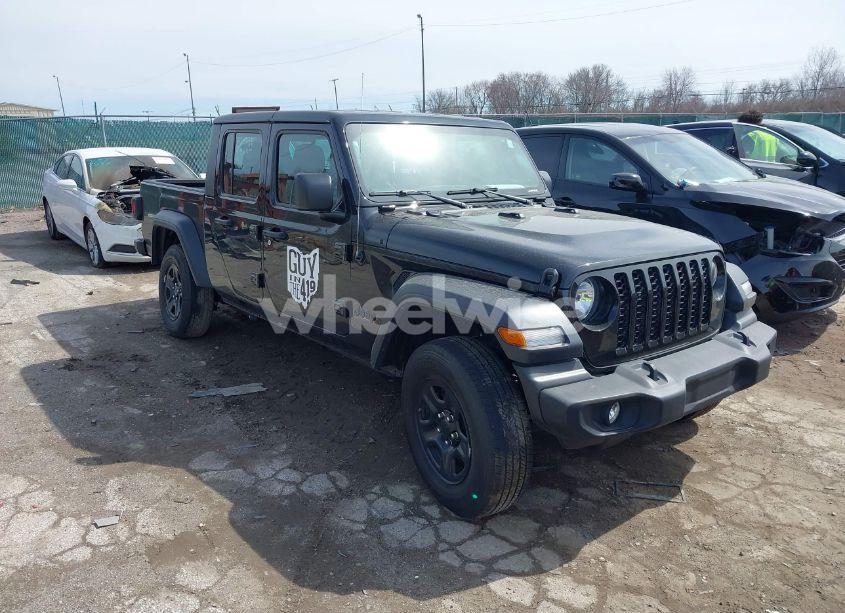 2021 Jeep Gladiator SPORT 4X4 (VIN 1C6HJTAG0ML614832) main photo