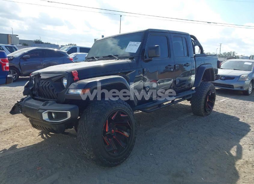 Photo 2 of 2022 Jeep Gladiator SPORT S 4X4 (VIN 1C6HJTAG0NL101968)