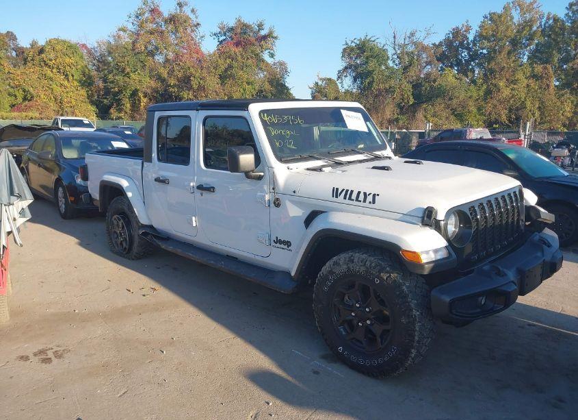 2022 Jeep Gladiator WILLYS 4X4 (VIN 1C6HJTAG0NL142617) main photo