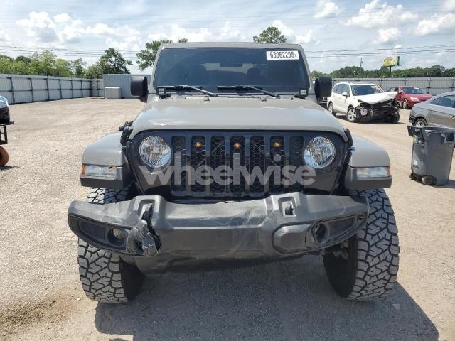 Photo 9 of 2022 JEEP GLADIATOR SPORT (VIN 1C6HJTAG5NL160319)