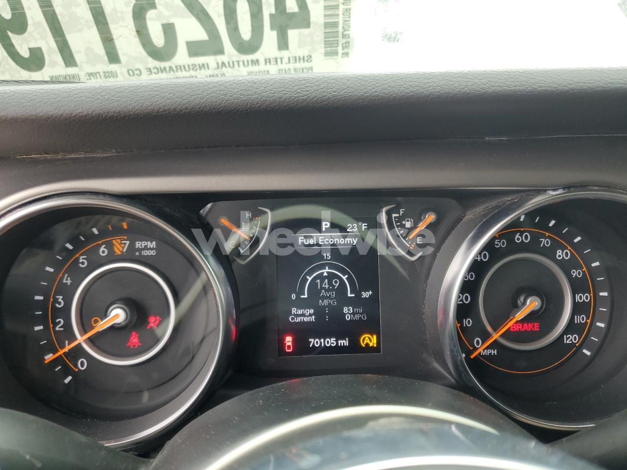 Photo 9 of 2020 JEEP GLADIATOR SPORT (VIN 1C6HJTAG6LL119873)