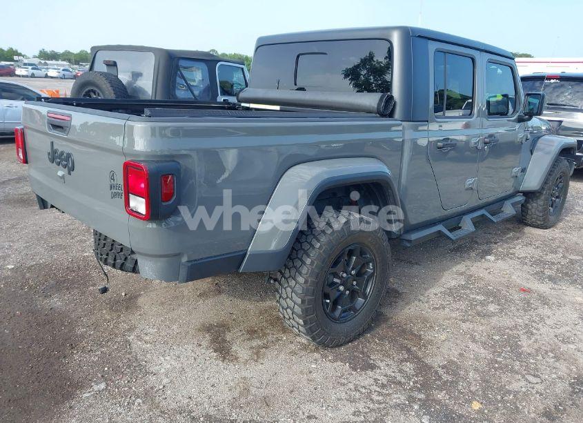 Photo 4 of 2021 Jeep Gladiator WILLYS SPORT 4X4 (VIN 1C6HJTAG7ML513528)