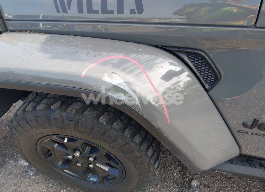 Photo 6 of 2021 Jeep Gladiator WILLYS SPORT 4X4 (VIN 1C6HJTAG7ML513528)