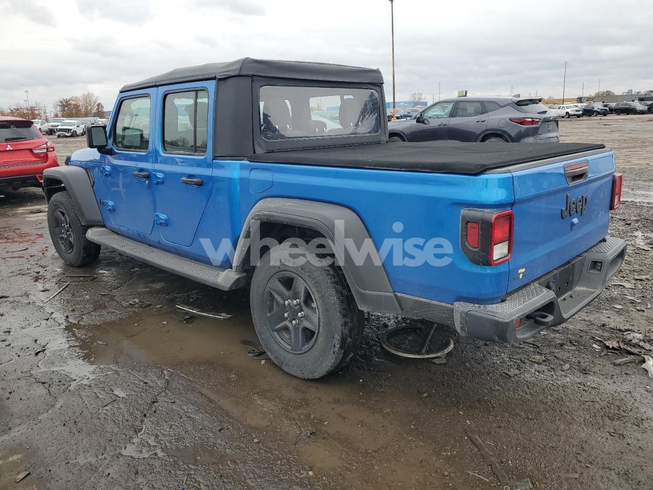 Photo 2 of 2022 JEEP GLADIATOR SPORT (VIN 1C6HJTAG7NL100980)