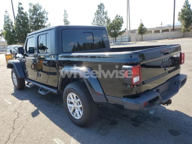 Photo 10 of 2023 JEEP GLADIATOR SPORT (VIN 1C6HJTAG7PL540782)