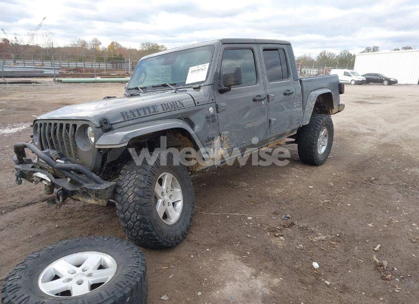 Photo 2 of 2021 Jeep Gladiator SPORT S 4X4 (VIN 1C6HJTAG8ML526420)