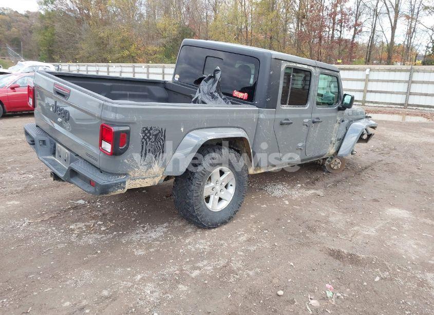 Photo 4 of 2021 Jeep Gladiator SPORT S 4X4 (VIN 1C6HJTAG8ML526420)