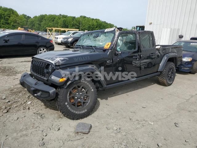 Photo 5 of 2024 JEEP GLADIATOR SPORT (VIN 1C6HJTAG8RL126588)