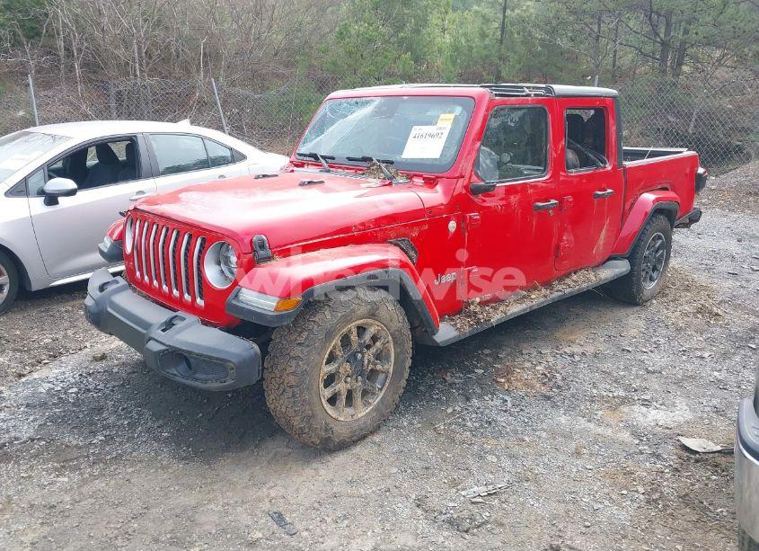 Photo 2 of 2020 Jeep Gladiator OVERLAND 4X4 (VIN 1C6HJTFG6LL103360)