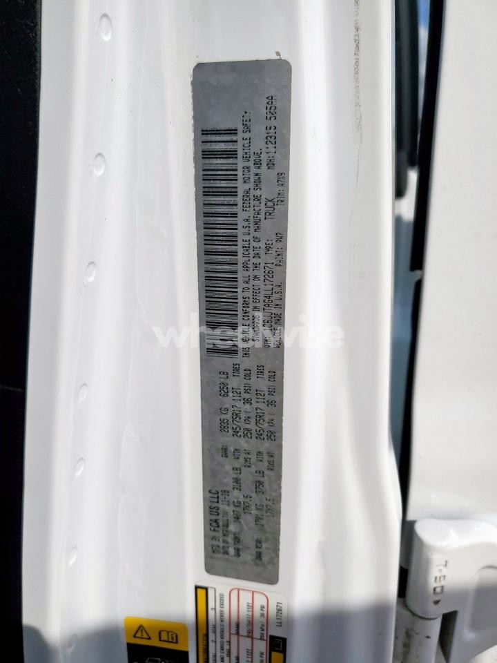 Photo 13 of 2020 JEEP GLADIATOR SPORT (VIN 1C6JJTAG4LL172671)