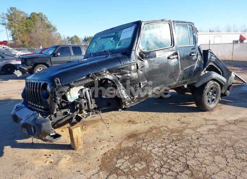 Photo 2 of 2021 Jeep Gladiator SPORT 4X4 (VIN 1C6JJTAG4ML599463)