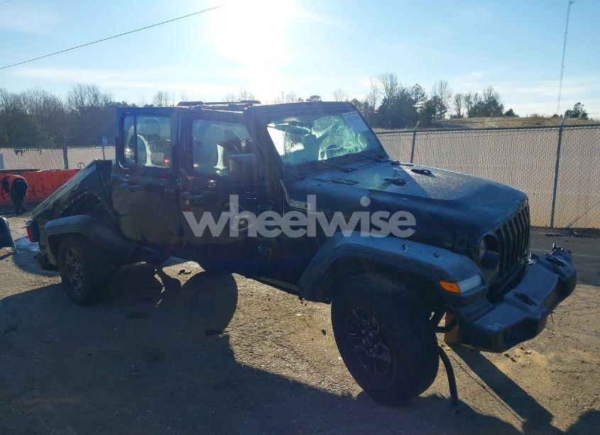 Photo 6 of 2021 Jeep Gladiator SPORT 4X4 (VIN 1C6JJTAG4ML599463)