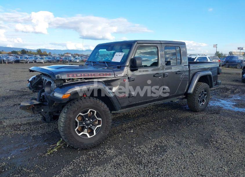 Photo 2 of 2021 Jeep Gladiator RUBICON 4X4 (VIN 1C6JJTBG0ML583565)