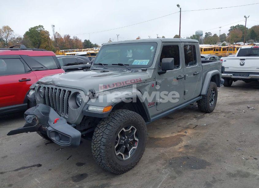 Photo 2 of 2021 Jeep Gladiator RUBICON 4X4 (VIN 1C6JJTBG3ML543173)