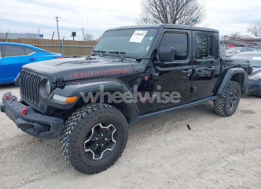 Photo 2 of 2022 Jeep Gladiator RUBICON 4X4 (VIN 1C6JJTBG7NL145501)