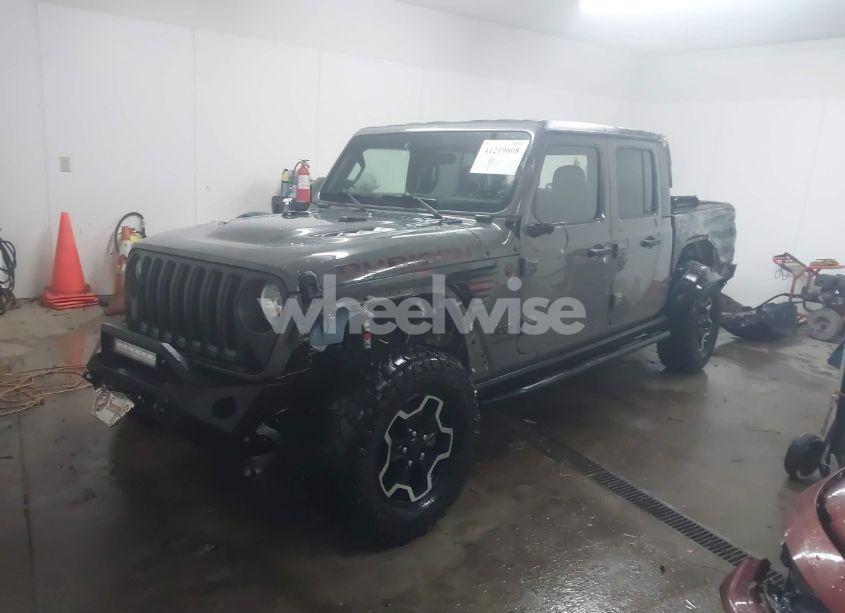 Photo 2 of 2021 Jeep Gladiator RUBICON 4X4 (VIN 1C6JJTBG9ML551133)