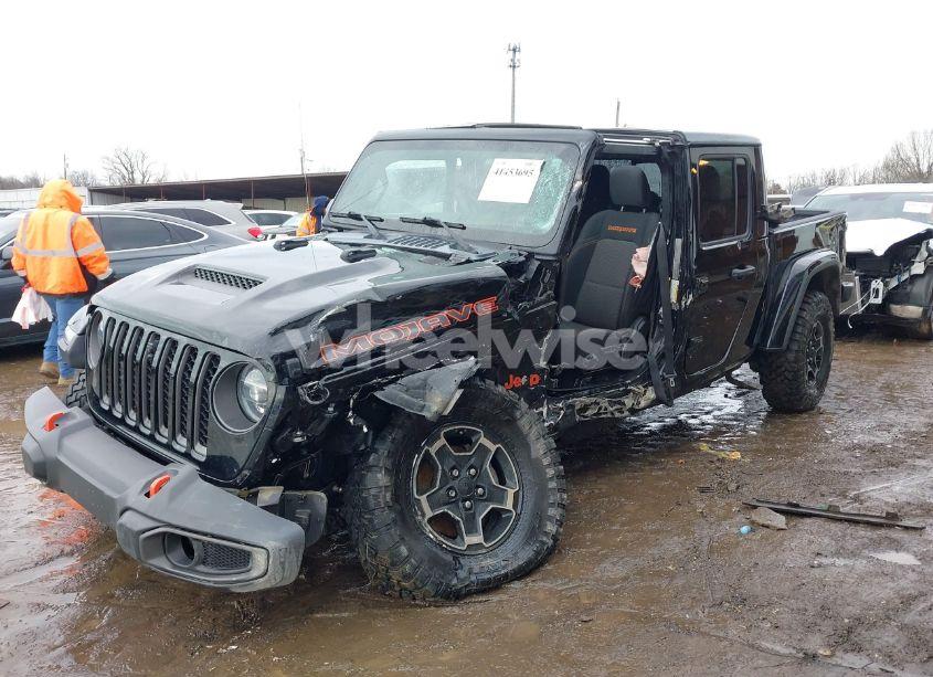 Photo 2 of 2021 Jeep Gladiator MOJAVE 4X4 (VIN 1C6JJTEG0ML543319)