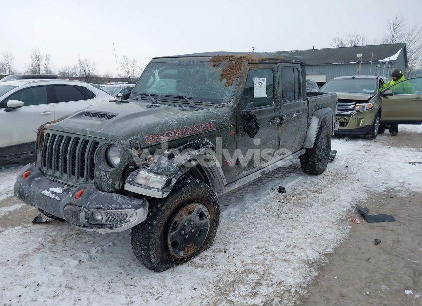 Photo 2 of 2021 Jeep Gladiator MOJAVE 4X4 (VIN 1C6JJTEG3ML596306)