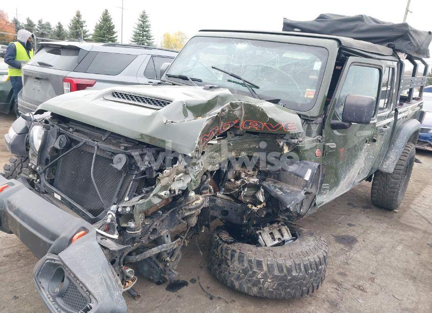 Photo 2 of 2021 Jeep Gladiator MOJAVE 4X4 (VIN 1C6JJTEG6ML594310)