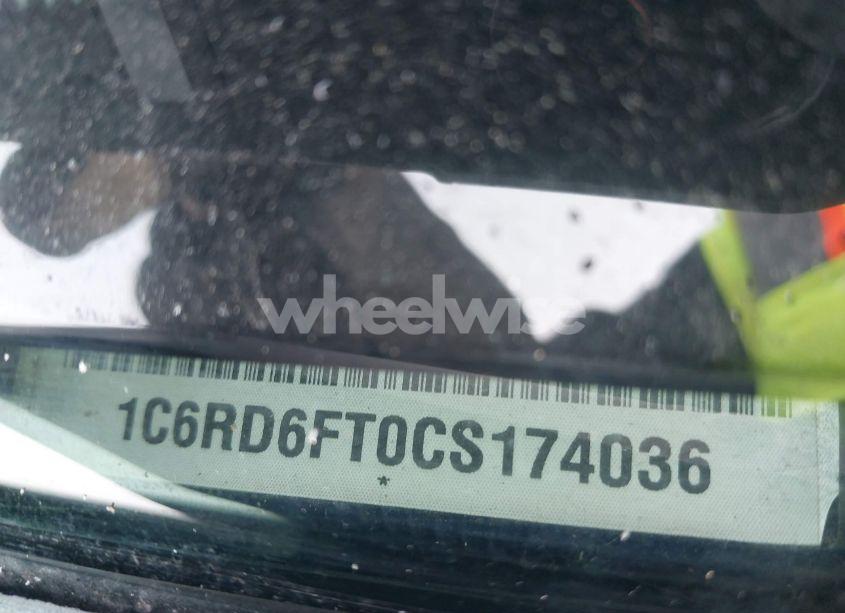 Photo 9 of 2012 Ram 1500 ST (VIN 1C6RD6FT0CS174036)