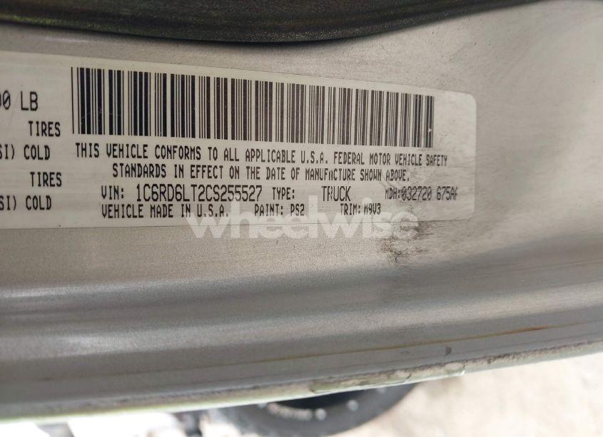 Photo 9 of 2012 Ram 1500 SLT (VIN 1C6RD6LT2CS255527)