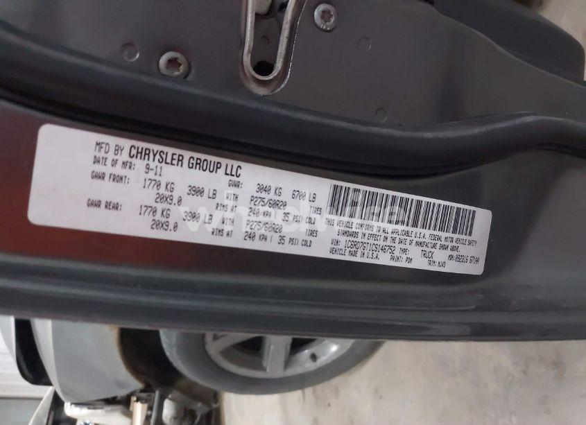 Photo 9 of 2012 Ram 1500 SLT (VIN 1C6RD7GT1CS146752)