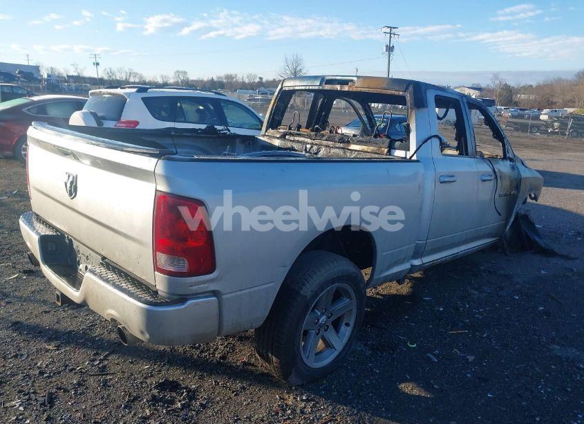 Photo 4 of 2012 Ram 1500 SPORT (VIN 1C6RD7HT8CS125332)