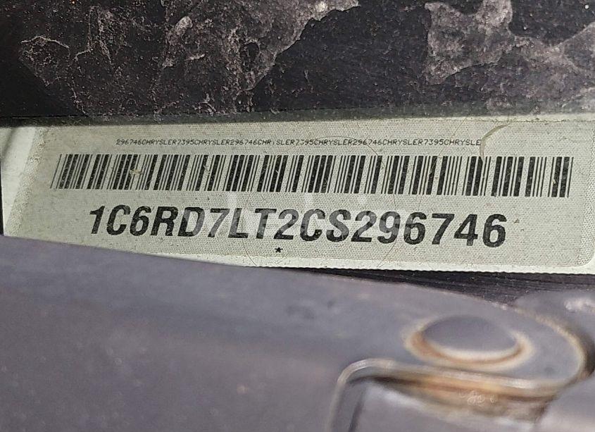 Photo 9 of 2012 Ram 1500 SLT (VIN 1C6RD7LT2CS296746)