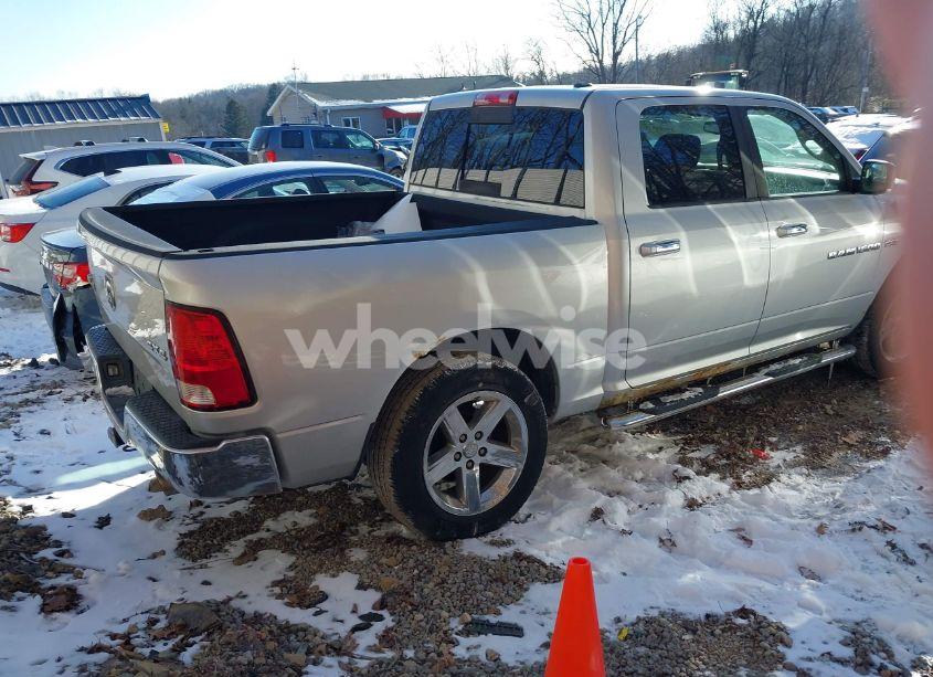 Photo 4 of 2012 Ram 1500 SLT (VIN 1C6RD7LT9CS229707)