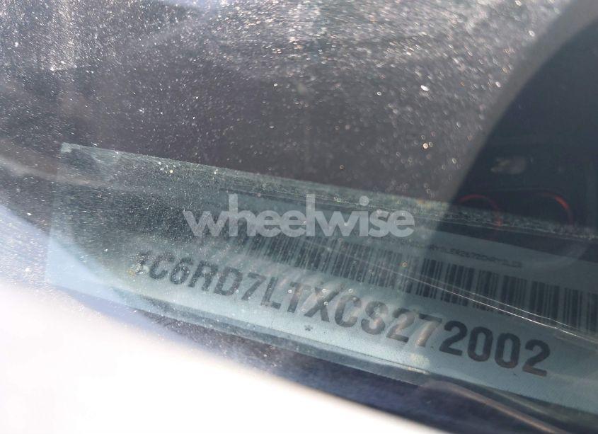 Photo 9 of 2012 Ram 1500 SLT (VIN 1C6RD7LTXCS272002)