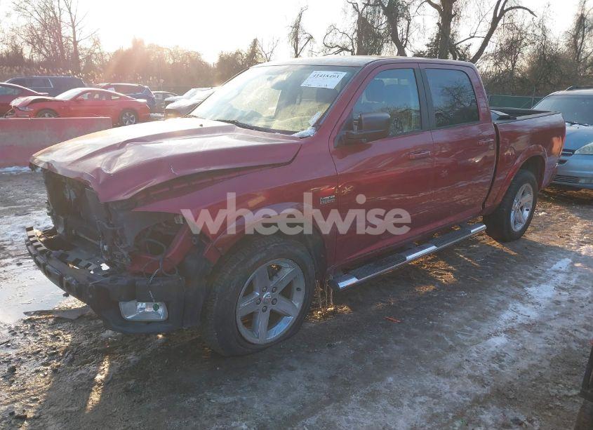 Photo 2 of 2012 Ram 1500 SPORT (VIN 1C6RD7MT1CS225018)