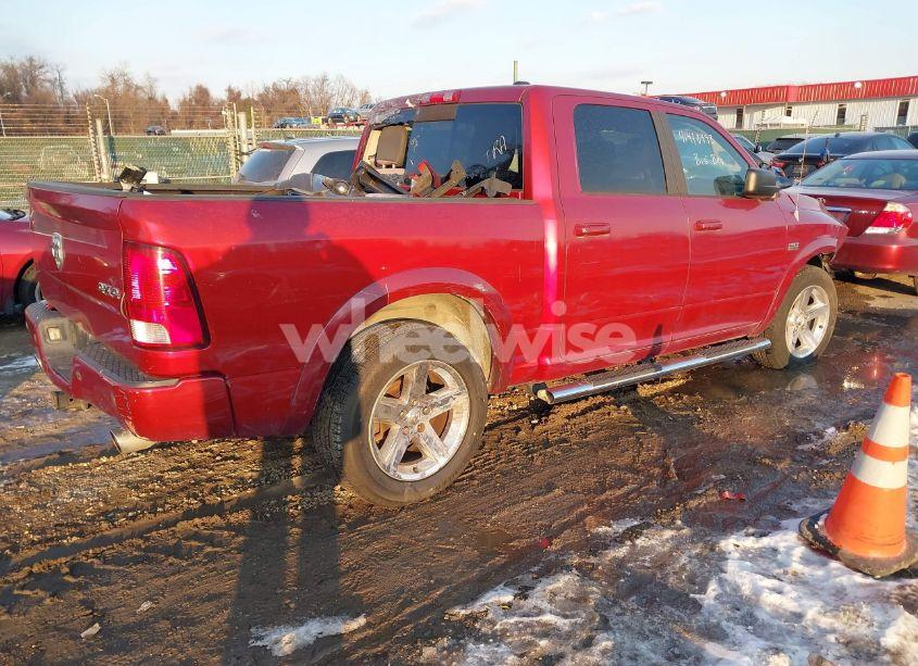 Photo 4 of 2012 Ram 1500 SPORT (VIN 1C6RD7MT1CS225018)